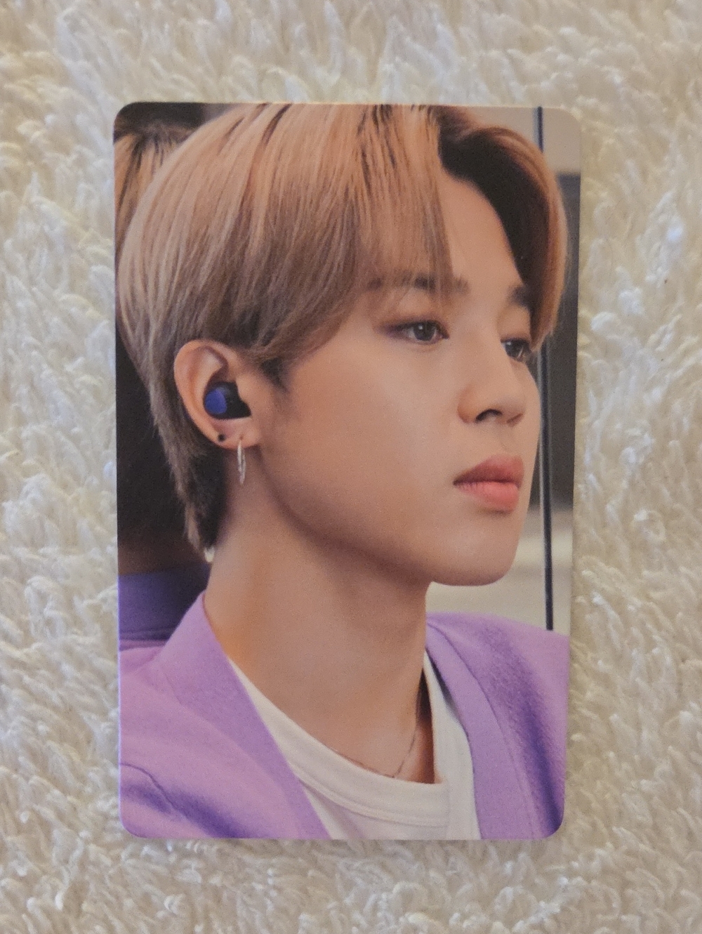 BTS Jimin Samsung Galaxy Buds+ Photocard